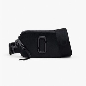 Marc Jacobs Black Snapshot Crossbody Camera Bag